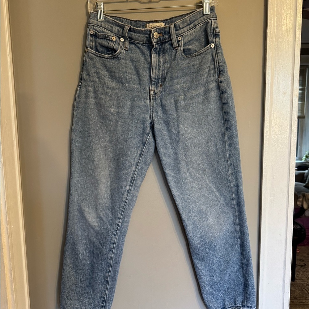 Madewell Women’s High-Rise Slim Crop Boy Jean